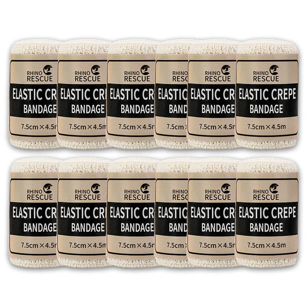 6/12 pcs Elastic Crepe Bandage First Aid Kit