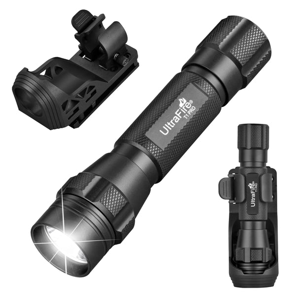 UltraFire T1 Pro Tactical Flashlight – High-Powered, Durable, and Versatile