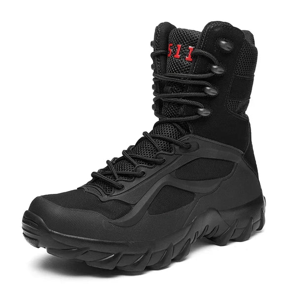 Durable Military-Style Tactical Boots – All-Season Performance