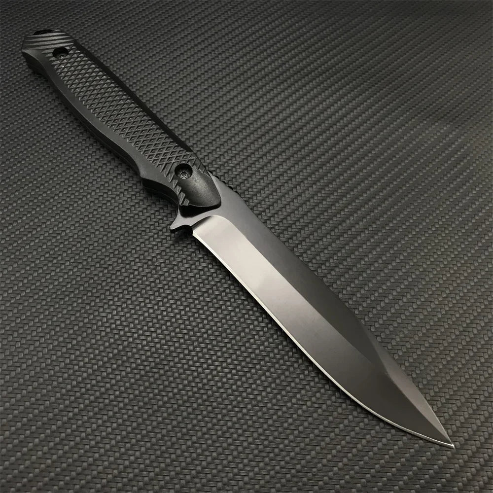 5Cr13MoV Fixed Blade Knife – Tactical EDC Hunting Tool with Stainless Steel Blade