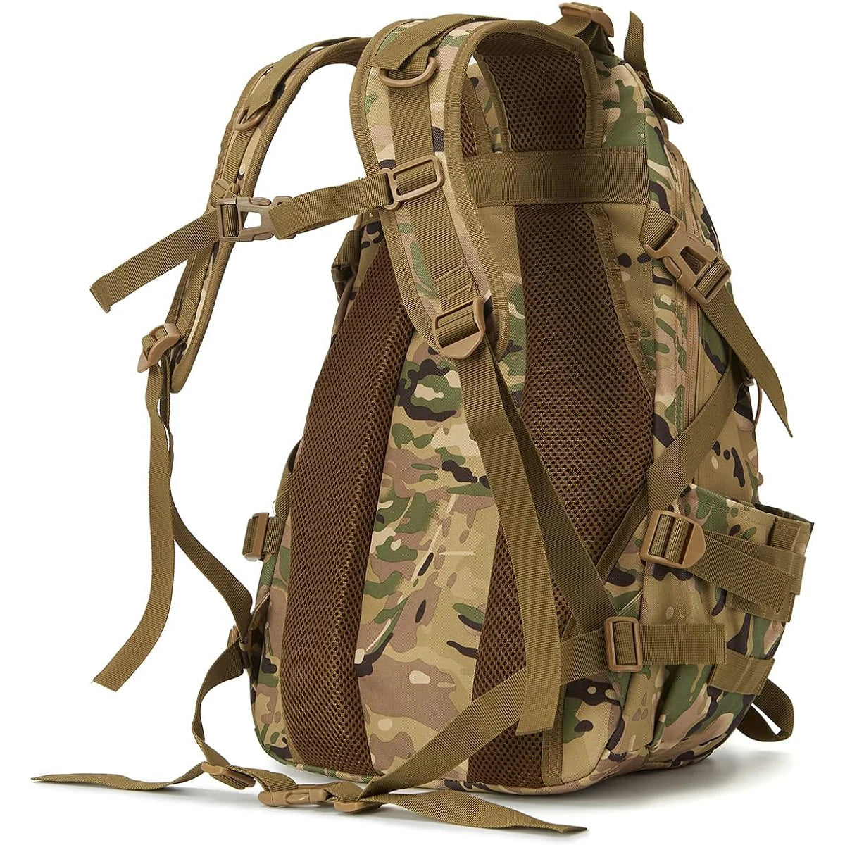 40L MOLLE Tactical Backpack – Rugged, Reflective, and Multi-Purpose