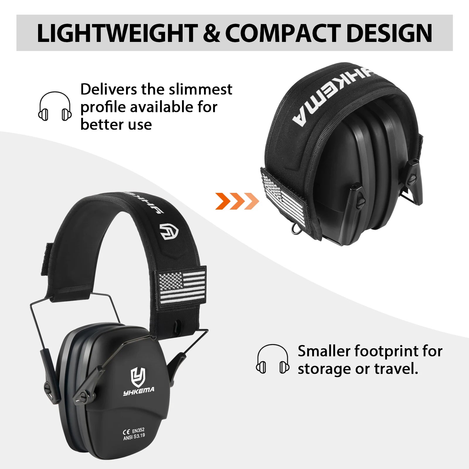 Professional Noise Reduction Safety Earmuffs – Tactical & Industrial Hearing Protection