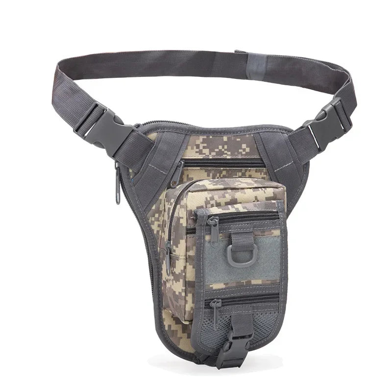 Demeysis 800D Oxford Tactical Drop Leg & Waist Bag | 5-Pocket Multi-Purpose