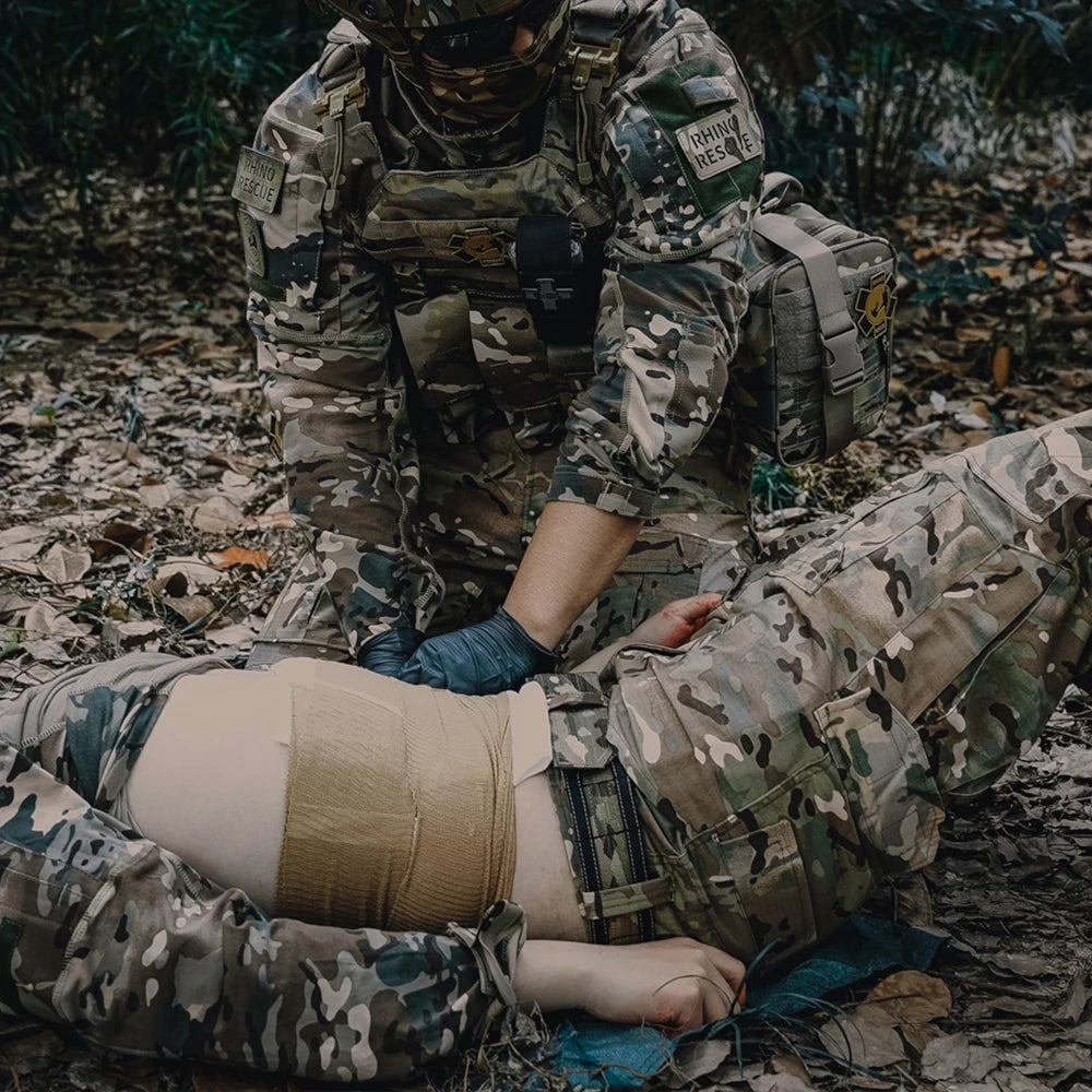 Tactical Trauma Bandage for Abdominal Wounds