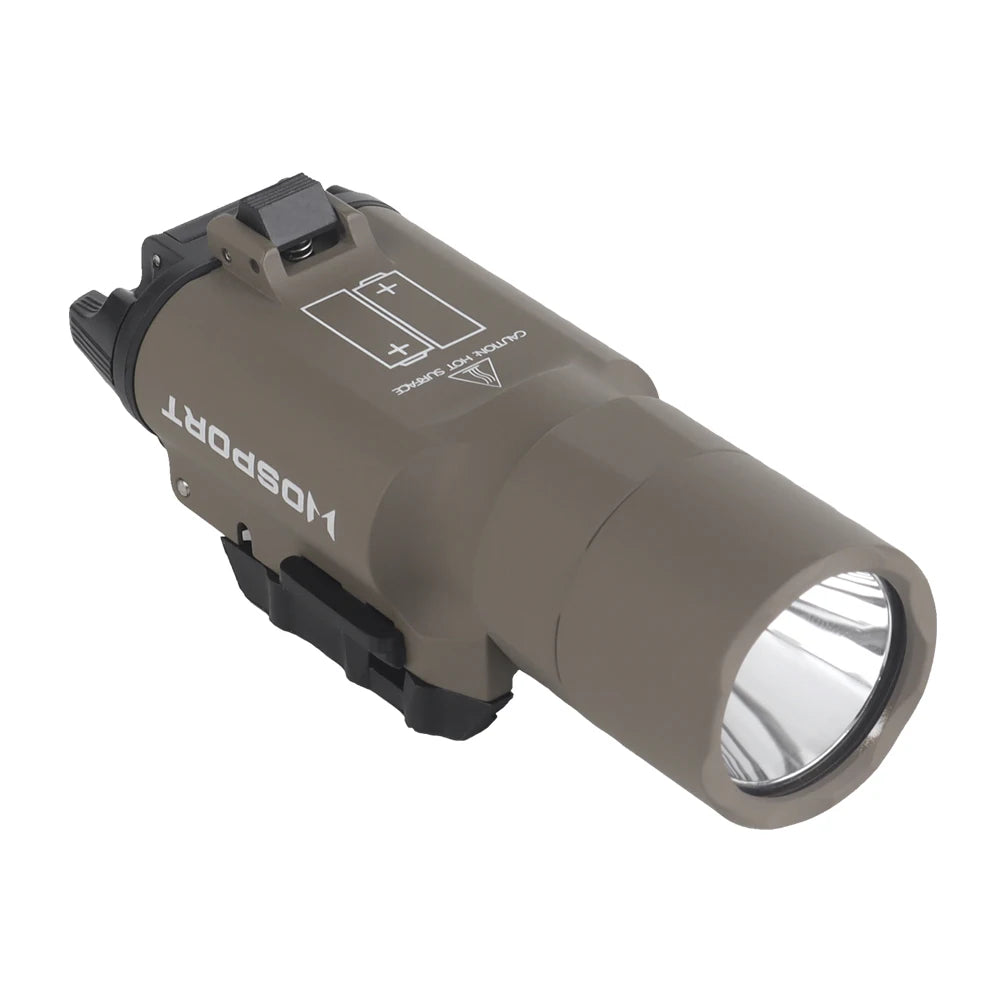 X300U-A Tactical Light - 800 Lumen LED Strobe for Pistols &amp; Helmets