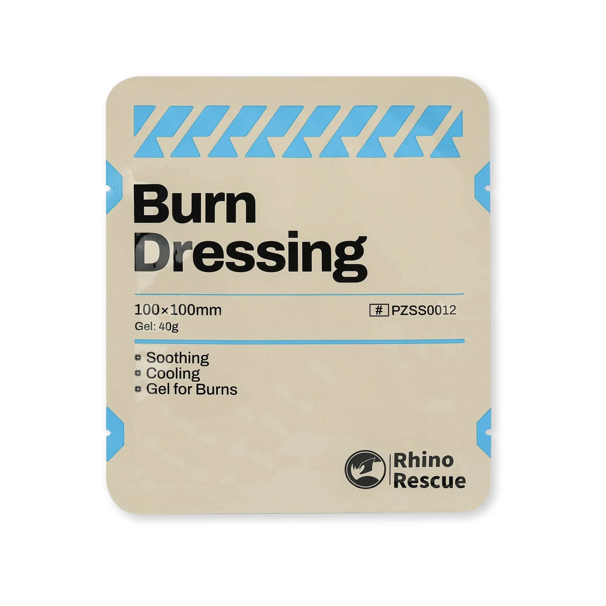 RHINO RESCUE Emergency Burn Care Kit – Complete First Aid Burn Treatment Set