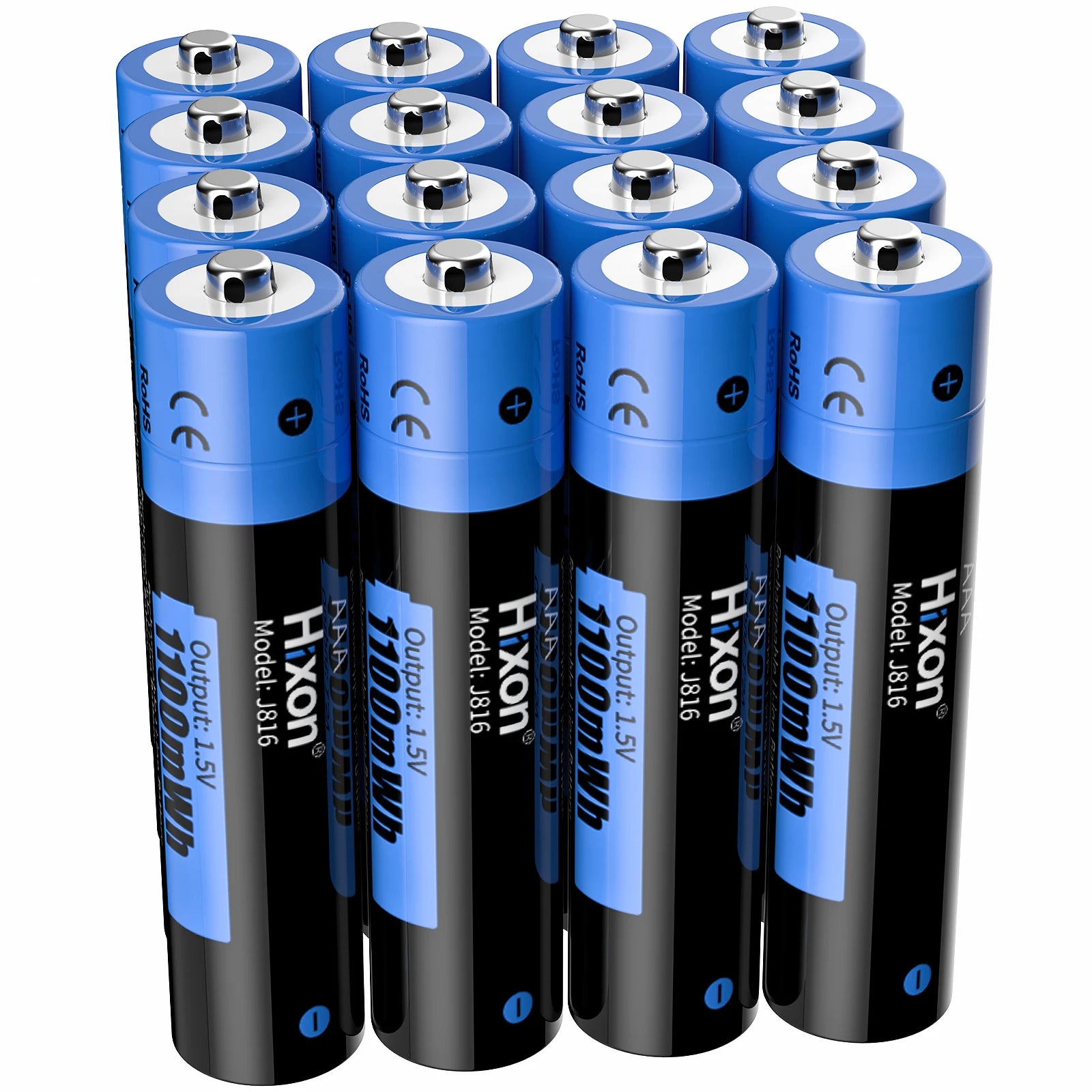 AAA 1100mWh 1.5V Li-Ion Rechargeable Battery