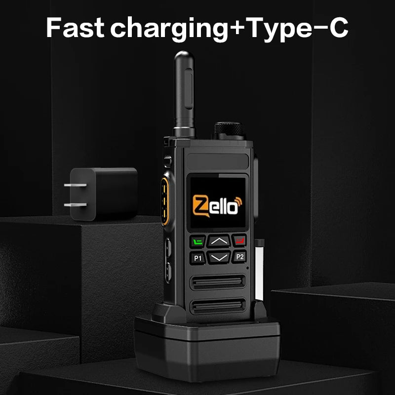 High-Capacity Long-Range Portable Two-Way Radio