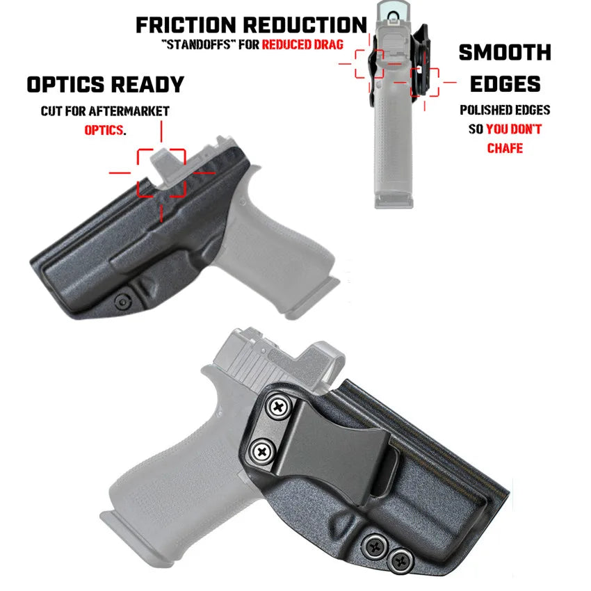 Kydex Inside-the-Waistband (IWB) Holster for Sig Sauer P365 X-Macro – Concealed Carry