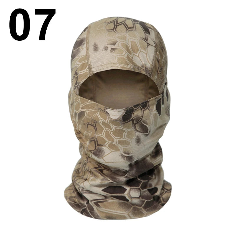 Camouflage Full Face Mask
