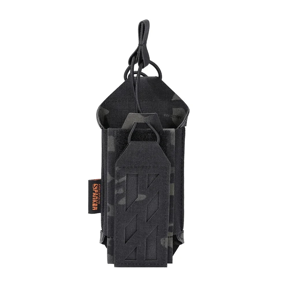 500D Tactical MOLLE Walkie-Talkie Pouch – Heavy-Duty Radio Holder