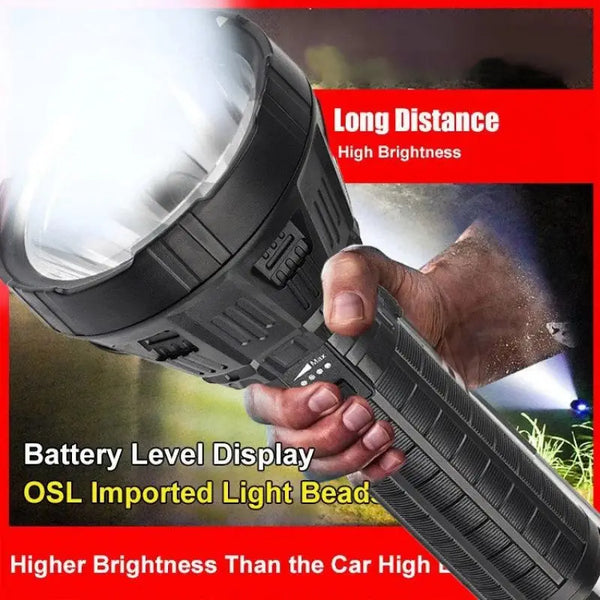 Rechargeable Super Bright LED Flashlight