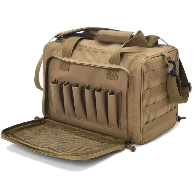 Tactical MOLLE Range Bag – High-Capacity Multifunctional Gear Bag