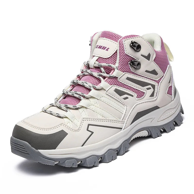 Waterproof Non-Slip Hiking Shoes – Breathable Outdoor Trekking & Climbing Sneakers