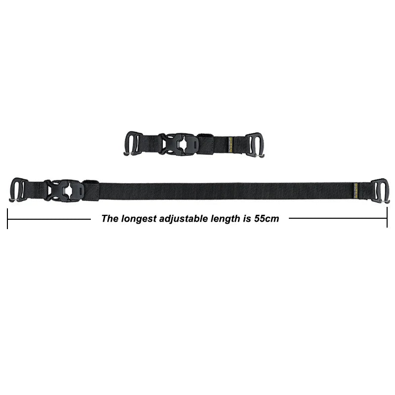 MOLLE Compression Straps with Buckle Clips for Tactical & Outdoor Backpacks