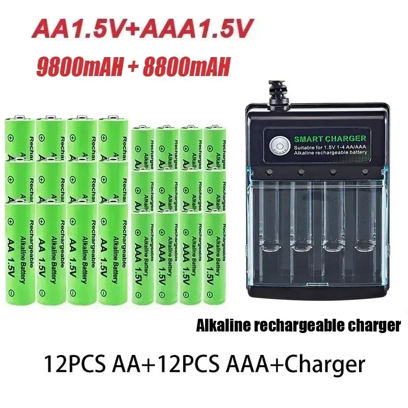 PowerPlus Rechargeable Battery Set