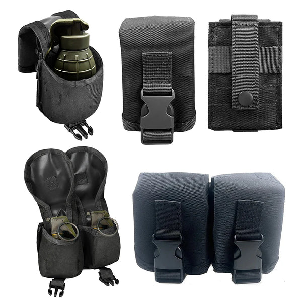 MOLLE Grenade Pouch - Single/Double