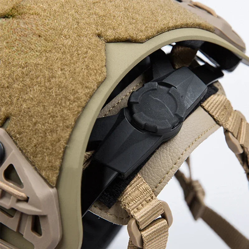 Caiman Tactical Helmet with NVG Mount & Rails
