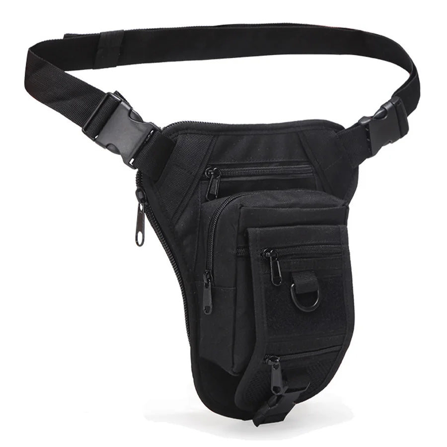 Large-Capacity Camouflage Oxford Tactical Waist & Leg Bag