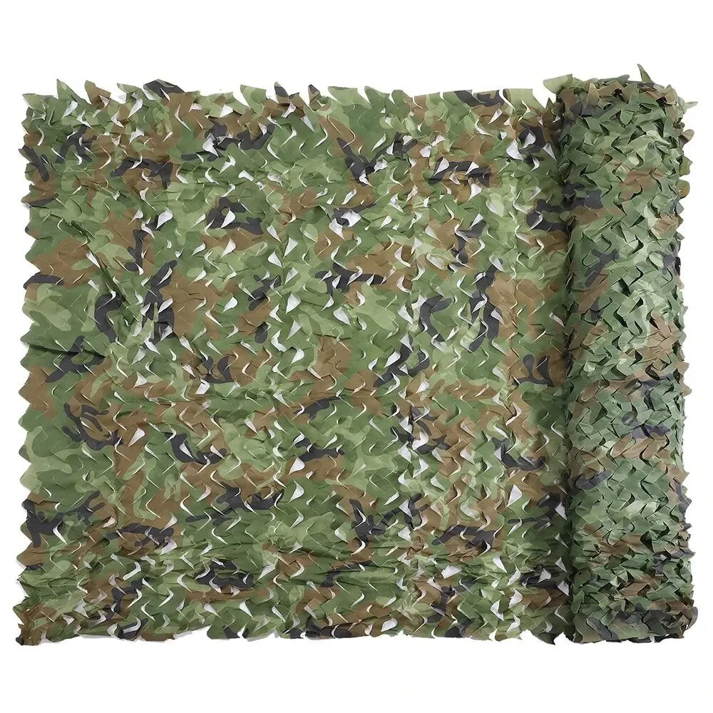 210D Oxford 3D Leaf Rip-Stop Camouflage Sunshade Net