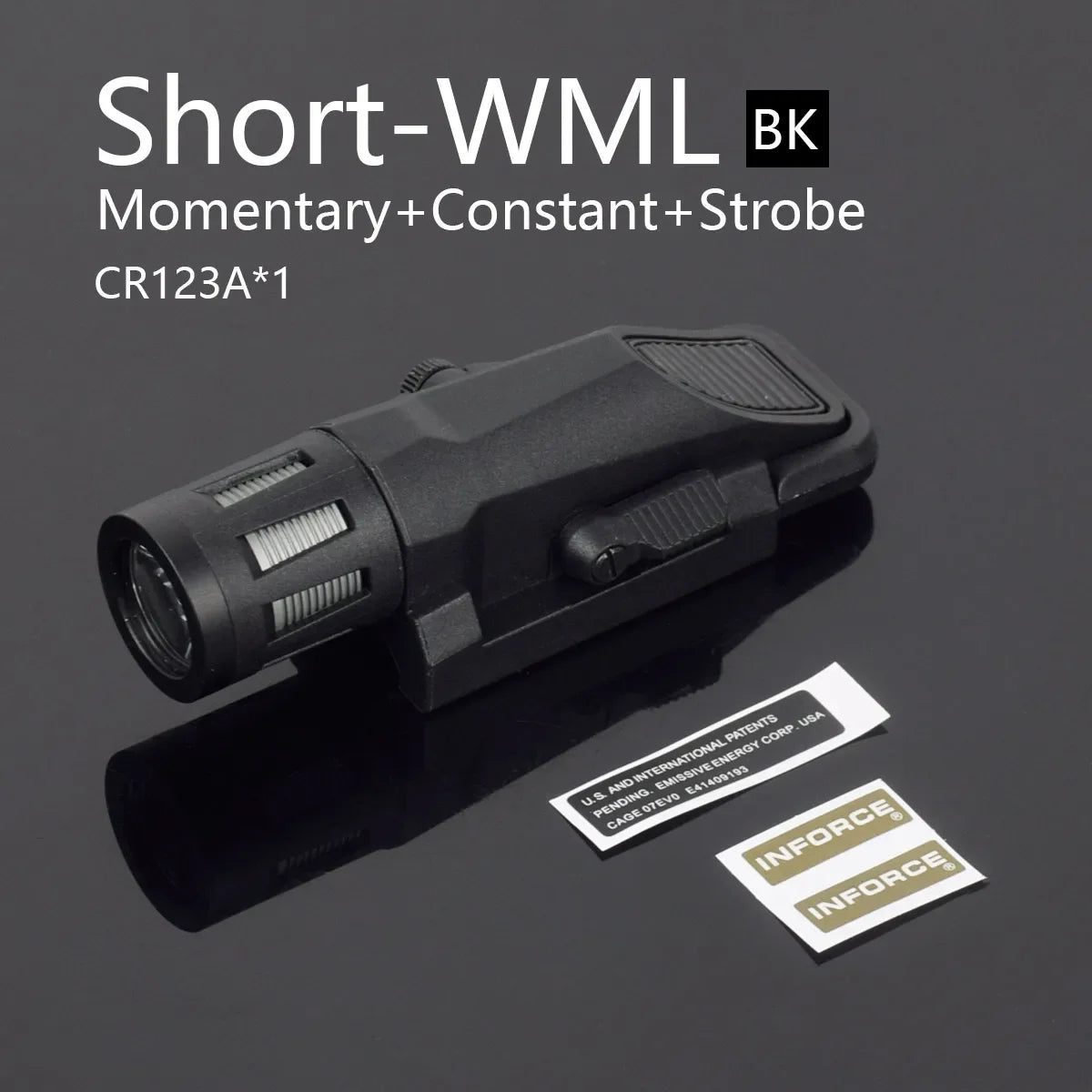 INFORCE APL Tactical Weapon Light - 20mm Rail Mount