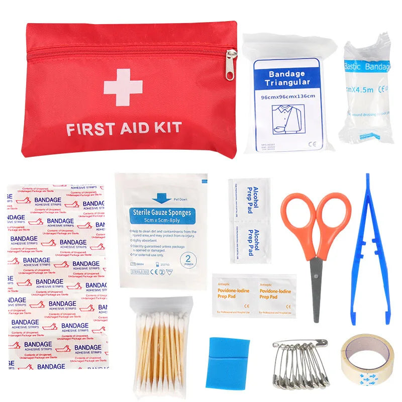 Portable First Aid Kit – Emergency Medical Supplies