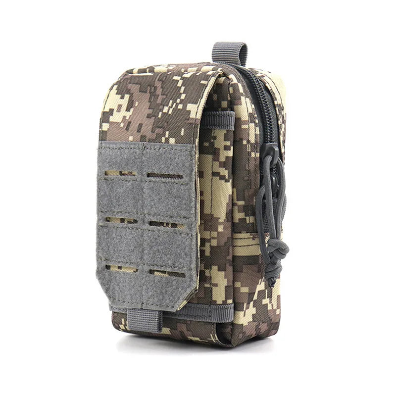 Tactical Drop-Leg Thigh Pack – 800D Waterproof MOLLE Waist Bag for Hunting & Riding | LKEEP