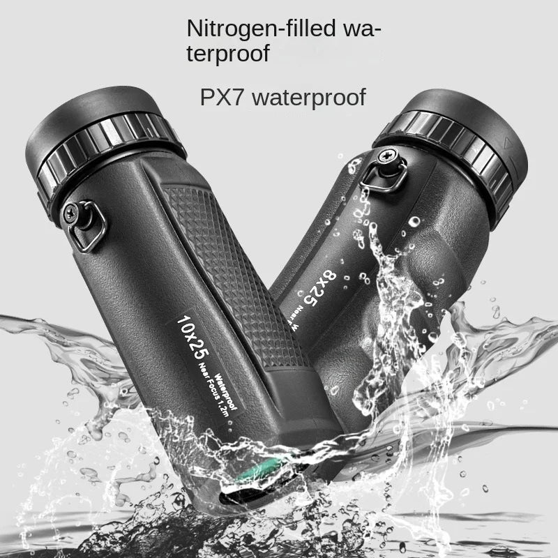 Powerful Mini 8X25/10X25 HD Monocular