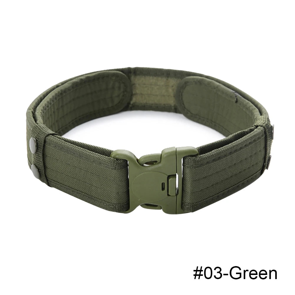 Men’s Tactical Belt | Quick-Release Buckle for Outdoor & Training