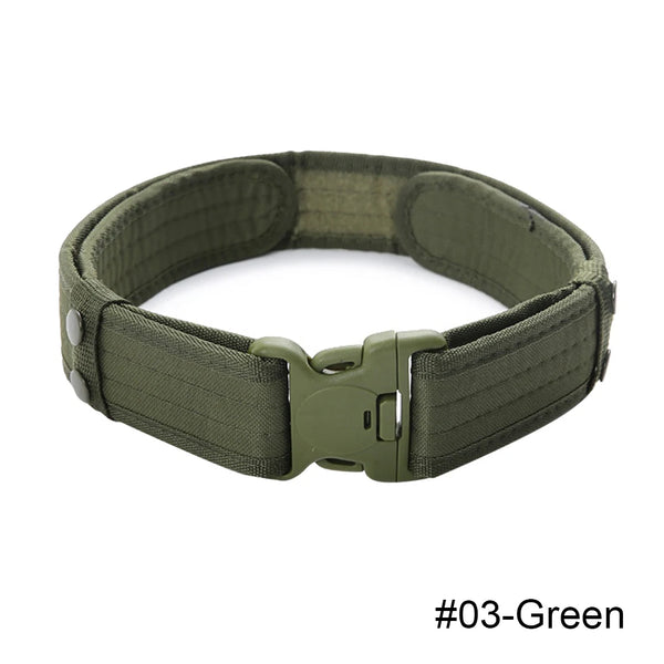 Men’s Tactical Belt | Quick-Release Buckle for Outdoor & Training