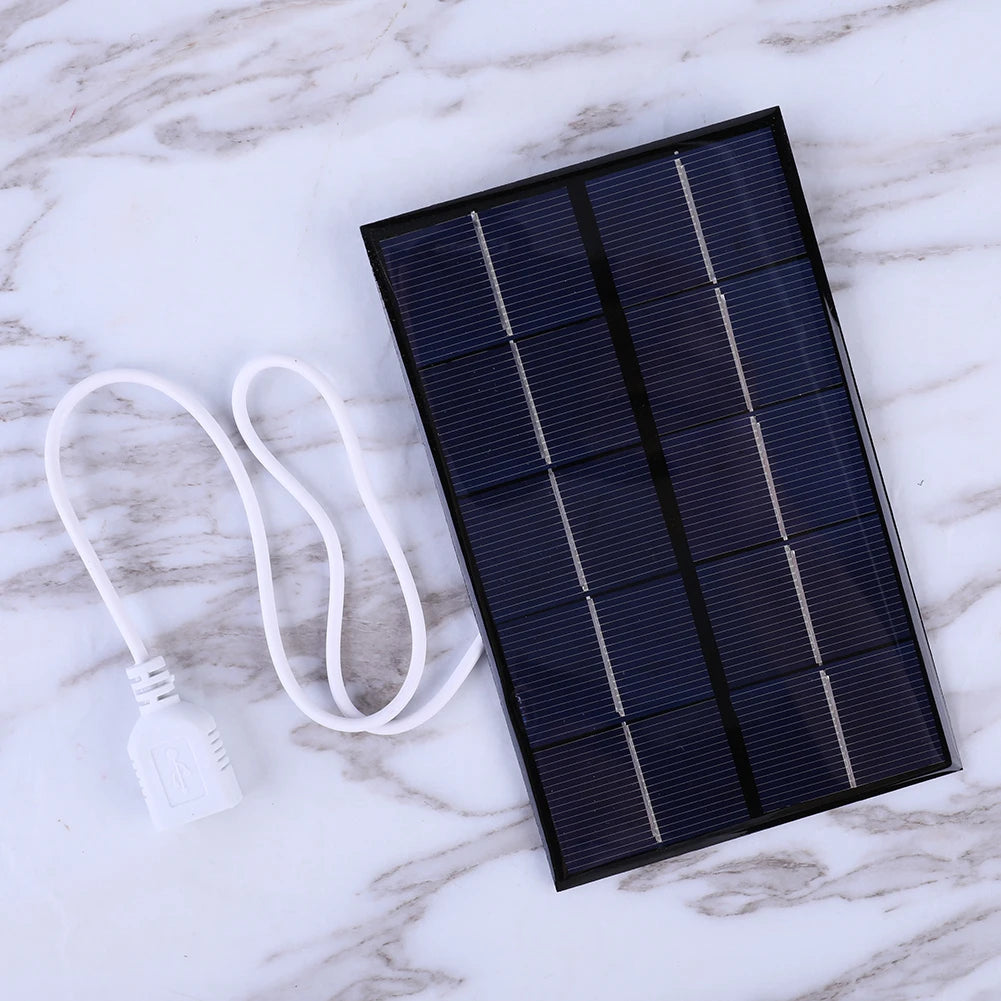 5V 5W Portable Solar Charging Panel