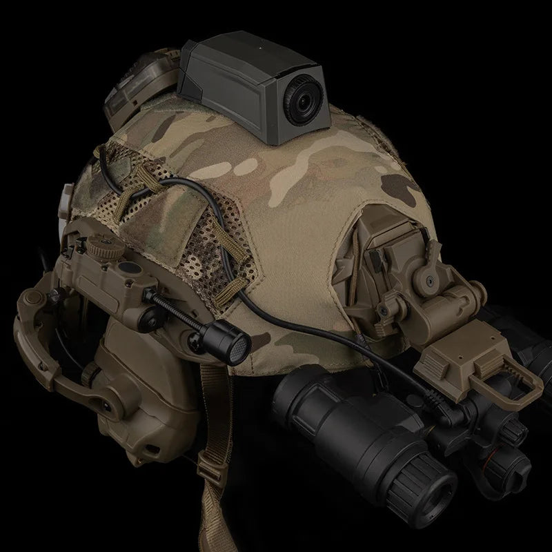 Sidewinder Tactical Helmet Lamp - Multi-Color LED Light for FAST Helmet ARC Rail