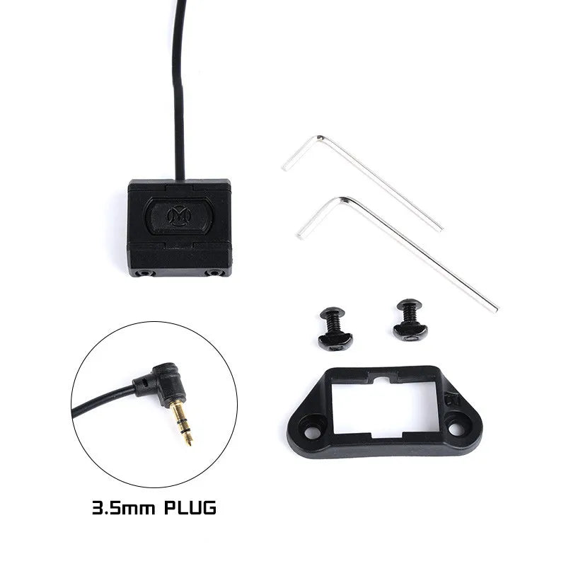 WADSN Tactical Dual Function Pressure Remote Switch for PEQ15, DBAL A2, M600 Flashlight