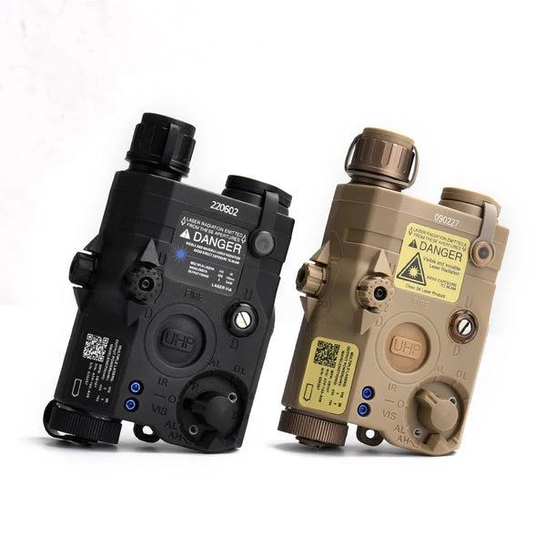 WADSN PEQ-15 LA5C Tactical Airsoft Light - Red Dot Laser; Strobe Modes