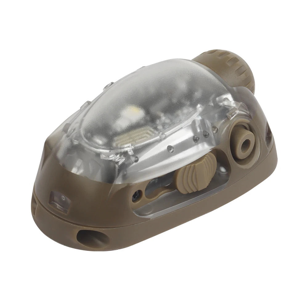 LT-13 Tactical Helmet Signal Light – IR &amp; Multi-Color LED Strobe