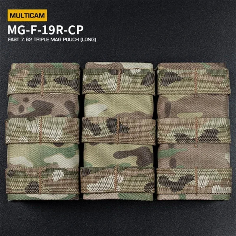 7.62 Triple Mag Pouch - Tactical Paintball/Airsoft Accessories