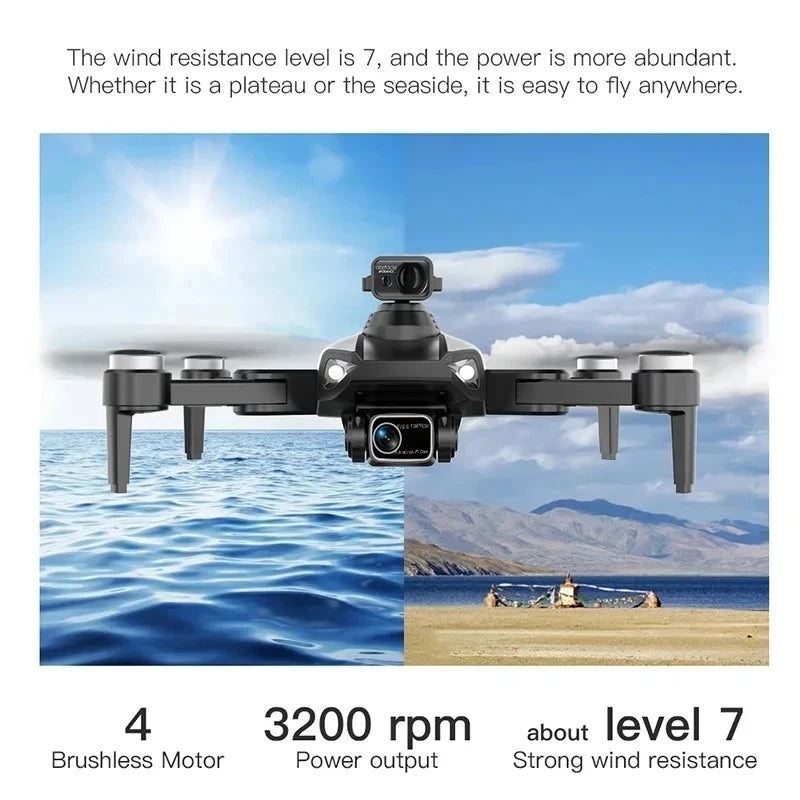XMSJ L900 Pro SE Max 4K GPS Drone with 360° Obstacle Avoidance Dual HD Camera