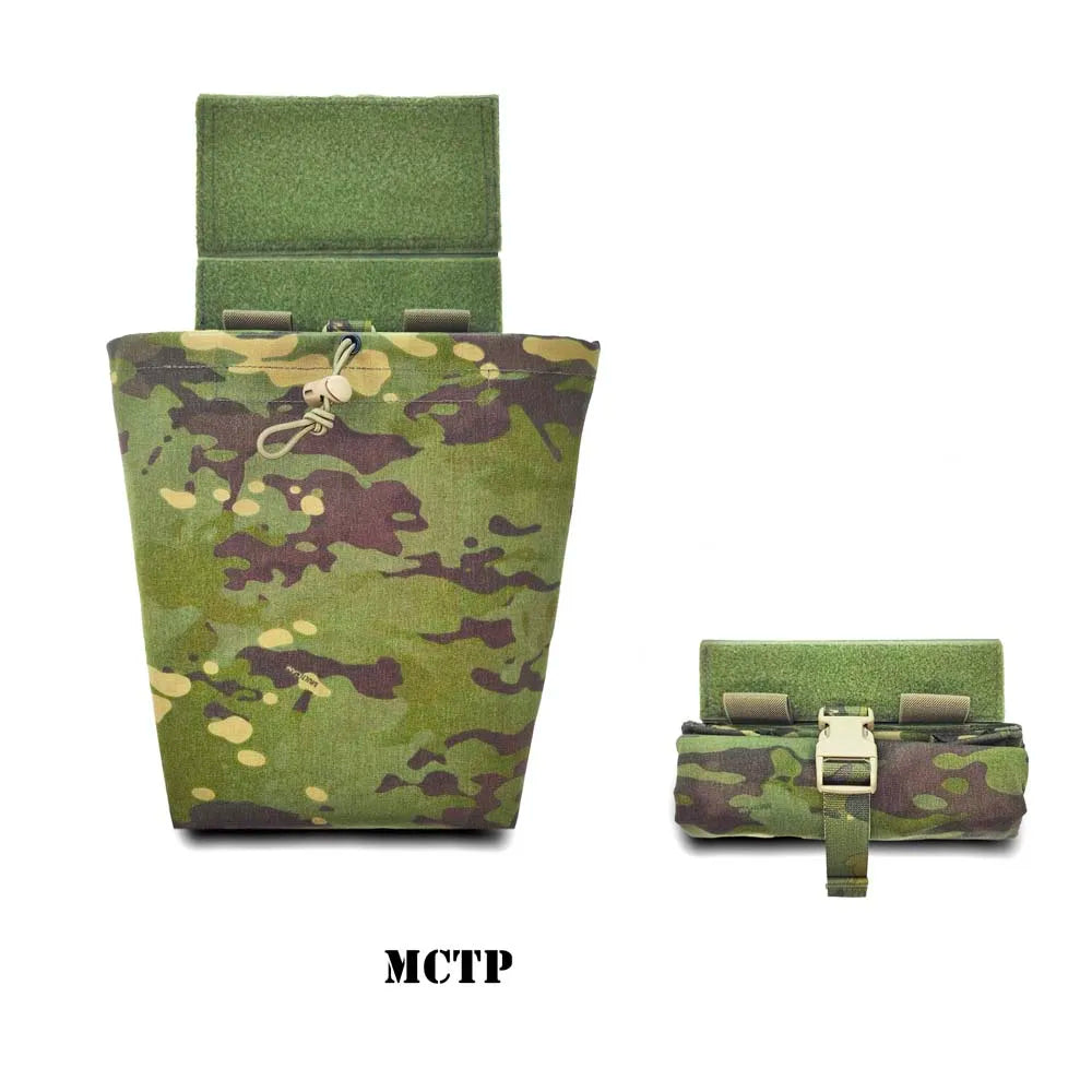 Tactical Double Dump Pouch - Two Ways Mount Waist  Belt