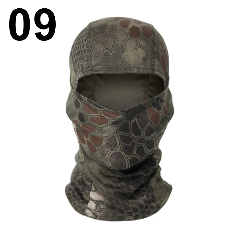 Camouflage Full Face Mask