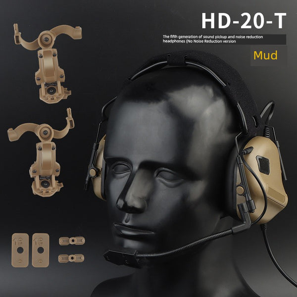 AMP Style Tactical Noise Reduction Headset – M32 Rear Pickup Design