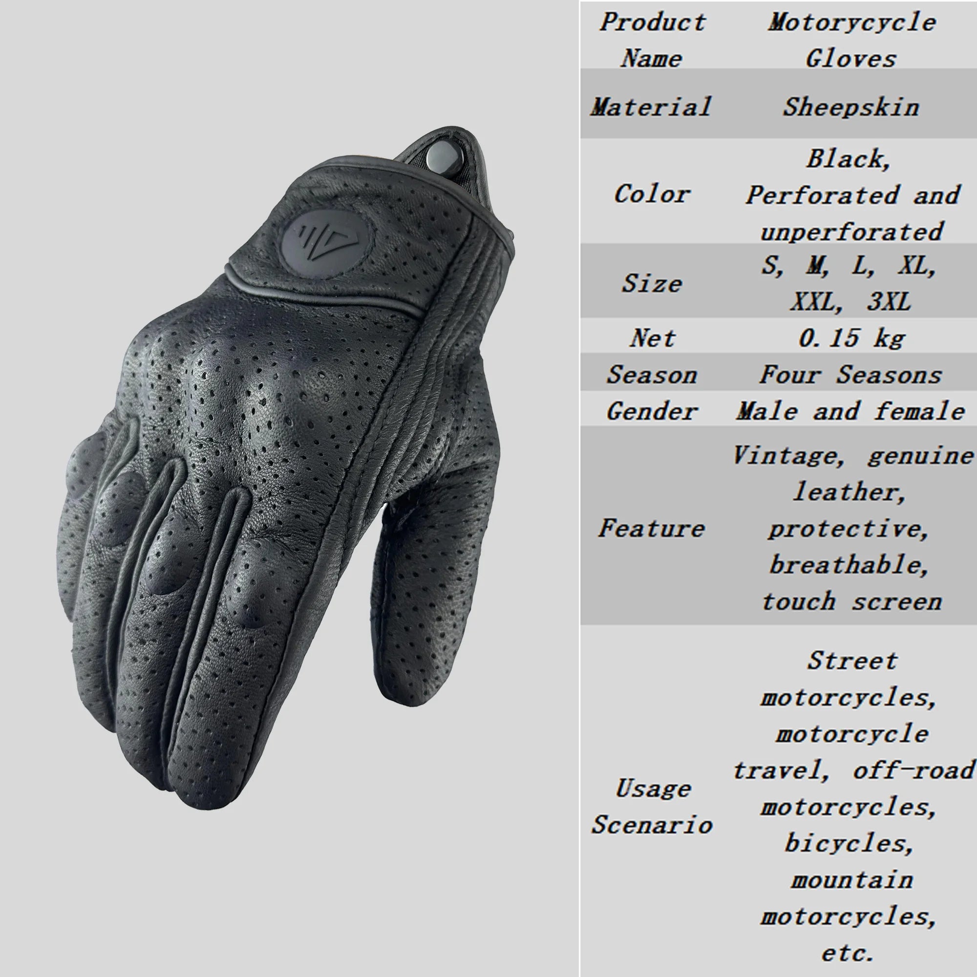Moundex Motorcycle Gloves