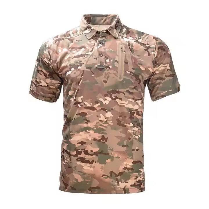 Men’s Sporty Quick Dry Polo Shirt